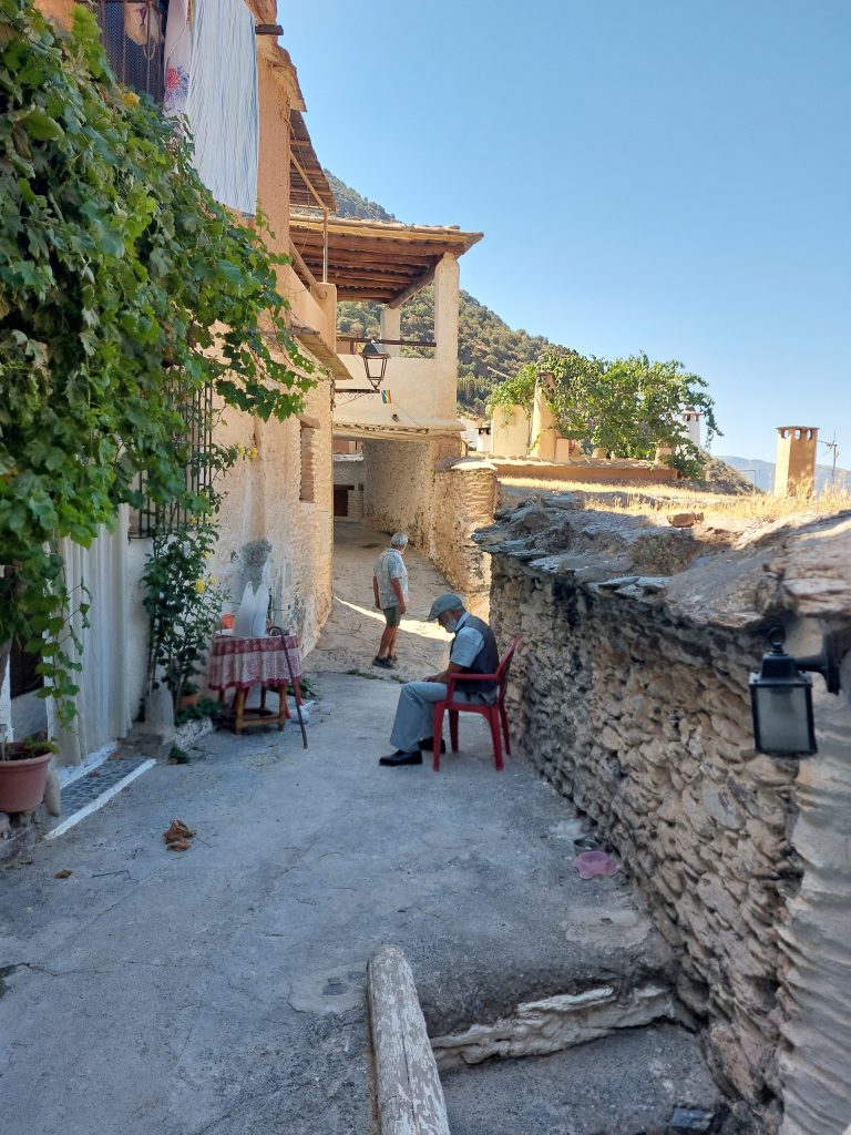 Traditional alleyway in nearby Pampaneira.