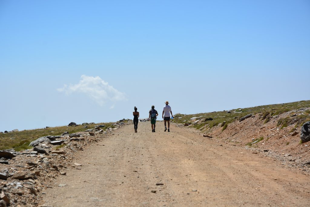 Hiking in the Alpujarras.